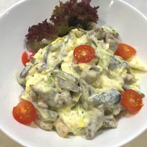 салат мясной